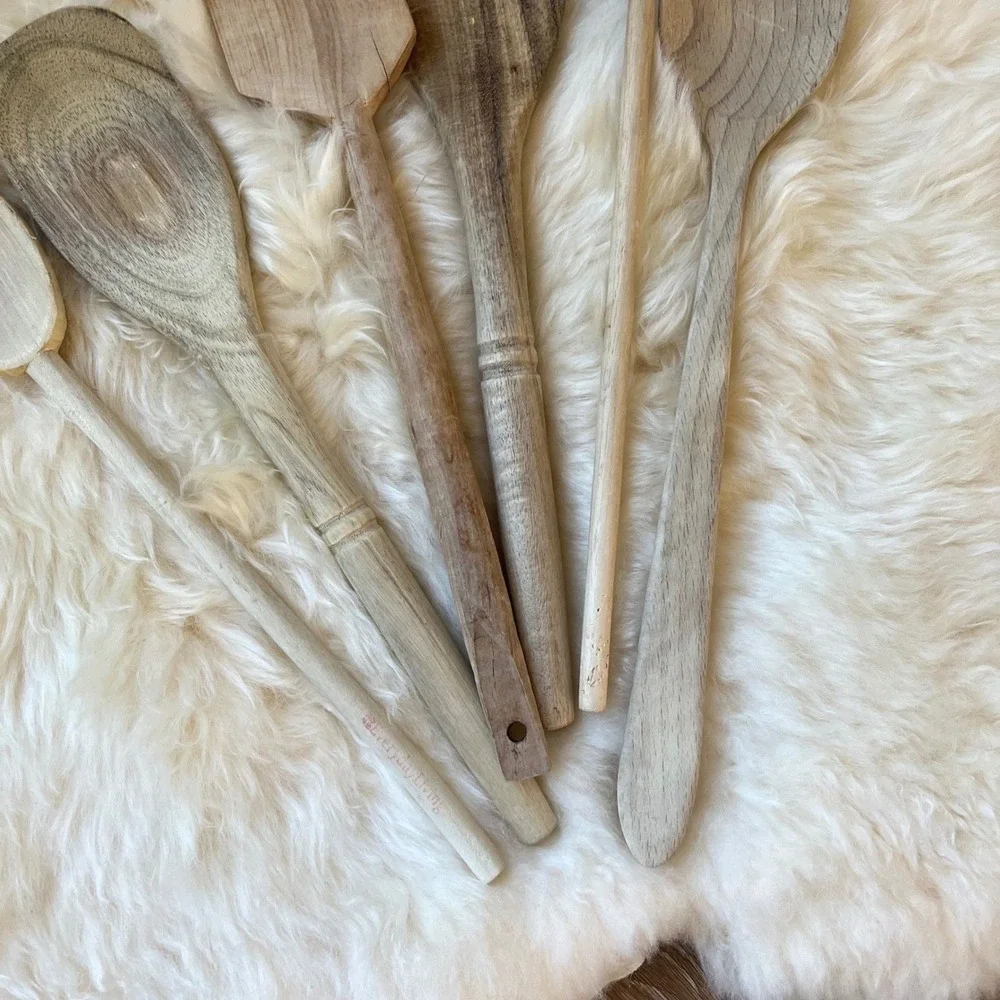 Vintage/Antique Wooden Kitchen‎ Utensils